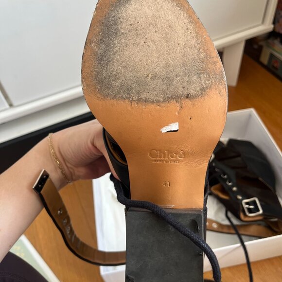 Chloe Rylee Boots - Suede and Leather - Picture 5 of 10